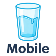 A glass of clear water, savoring life.