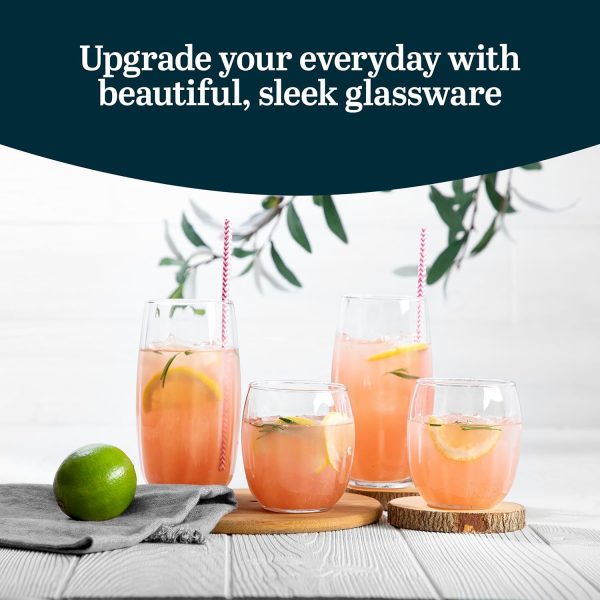 16-piece Drinkware Glass Set