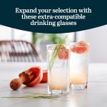 Tumbler Glasses, 14.3-ounce, Set of 8